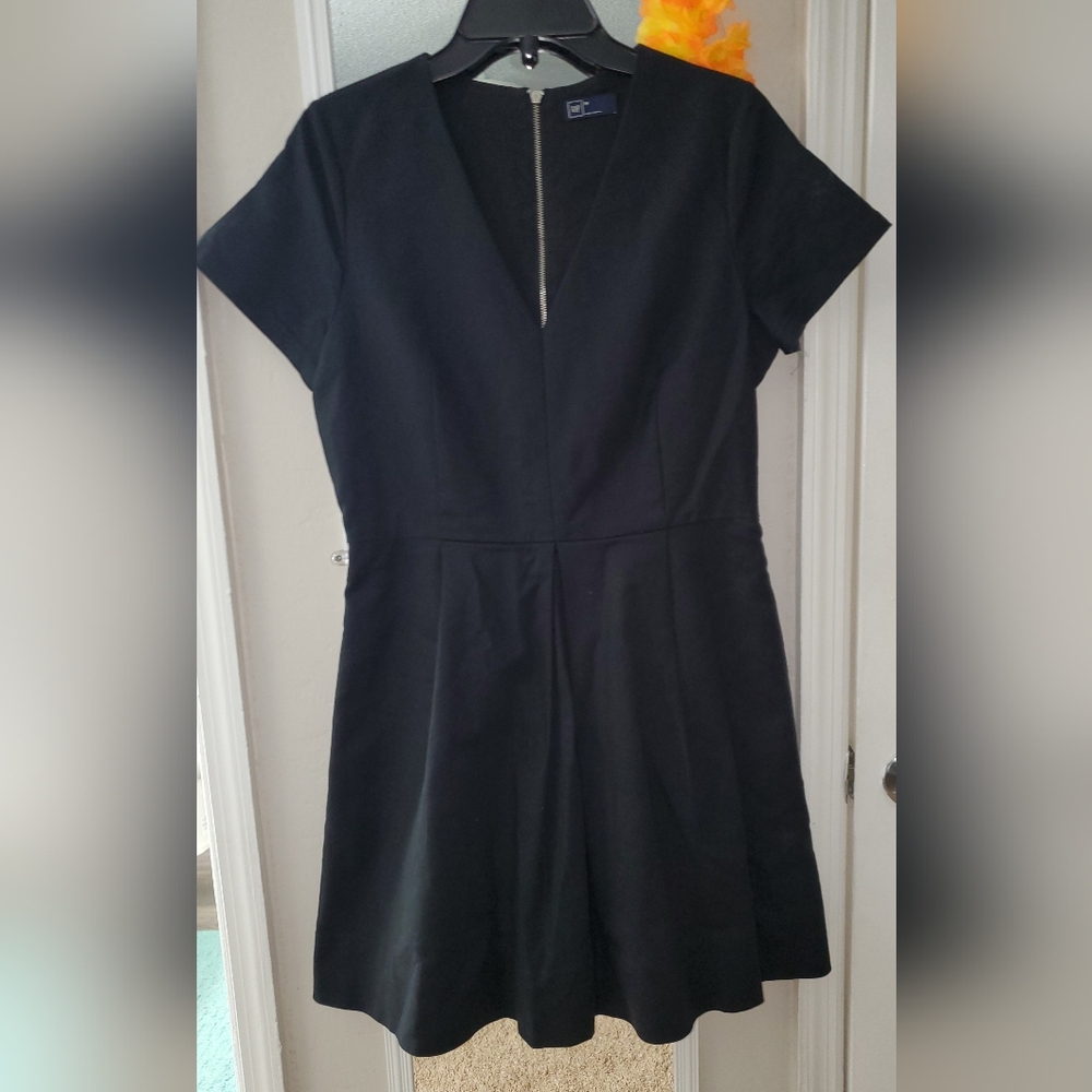 It Has Pockets! GAP Black Asymmetrical Dress